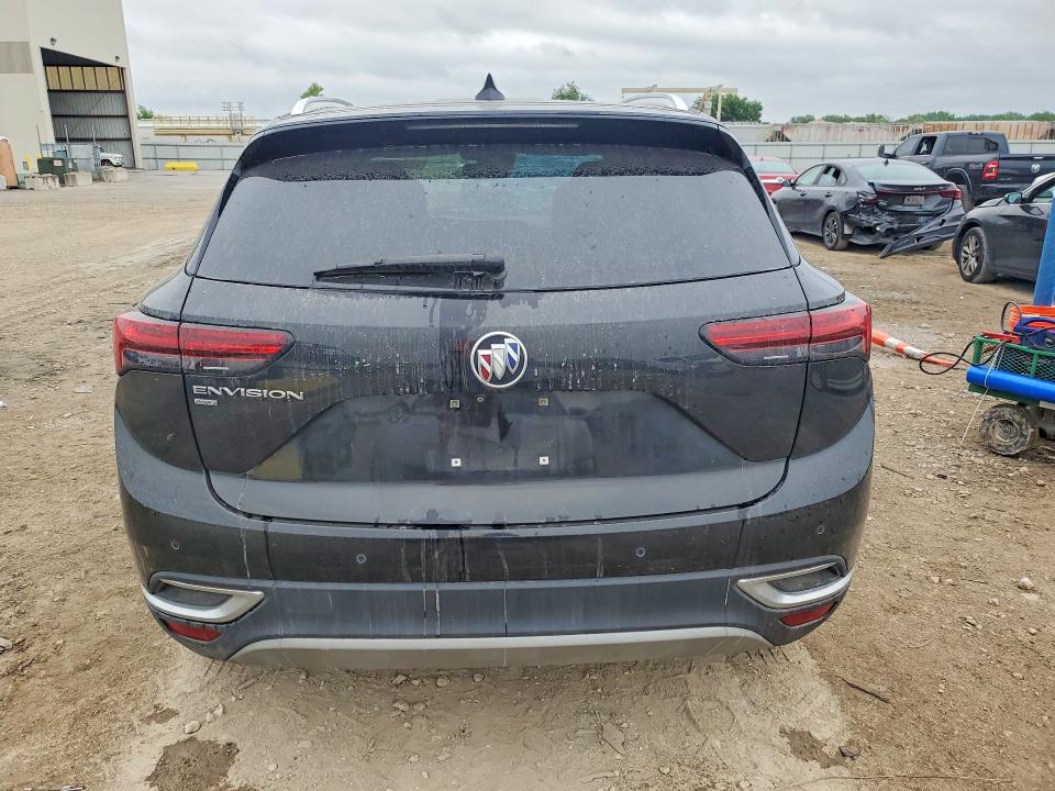 2021 Buick Envision VIN LRBFZMR4XMD086248 COPART salvage auction — HAIL, In - Cert Of Title-Salvage Title, sold $8,300 on 2026-08-20 (photo 6)