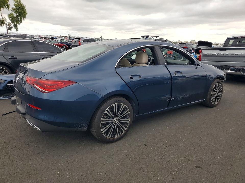 2021 Mercedes-benz Cla-klasse VIN W1K5J4GBXMN196612 COPART salvage auction — FRONT END, Ca - Salvage Certificate, sold $8,000 on 2026-07-13 (photo 3)