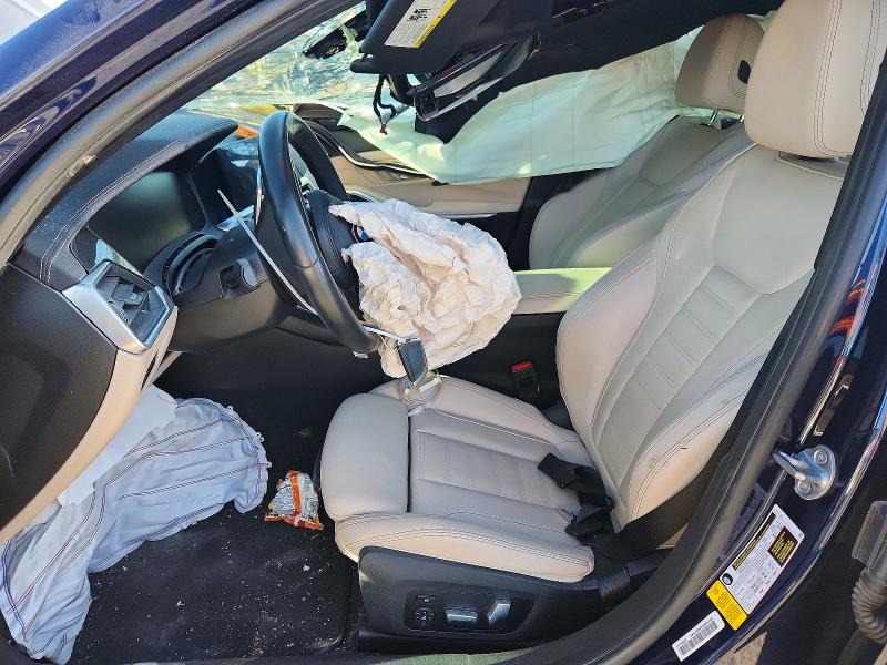 2020 BMW M340i VIN WBA5U7C04LA286669 COPART salvage auction — ALL OVER, TX - SALVAGE VEHICLE TITLE, sold $6,600 on 2026-08-07 (photo 7)