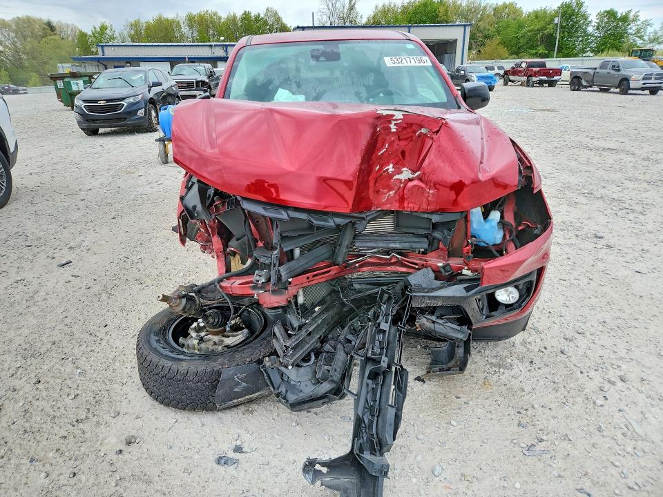 2022 Chevrolet Colorado VIN 1GCGTDEN4N1123495 COPART salvage auction — FRONT END, Mi - Cert Of Title-Salvage Vehicle, sold $3,650 on 2026-07-09 (photo 5)