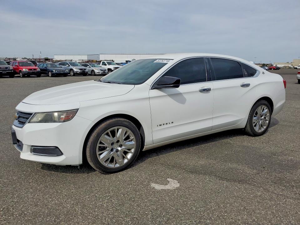 2014 Chevrolet Impala VIN 2G11X5SL1E9287326 COPART salvage auction — FRONT END, Wa - Bill Of Sale, sold $925 on 2026-07-10 (photo 1)