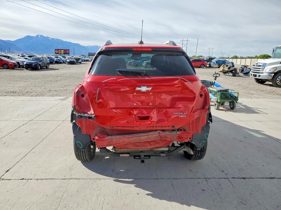 2016 Chevrolet Trax VIN KL7CJPSB2GB550944 COPART salvage auction — REAR END, Ut - Salvage Certificate, sold $1,500 on 2026-07-20 (photo 6)