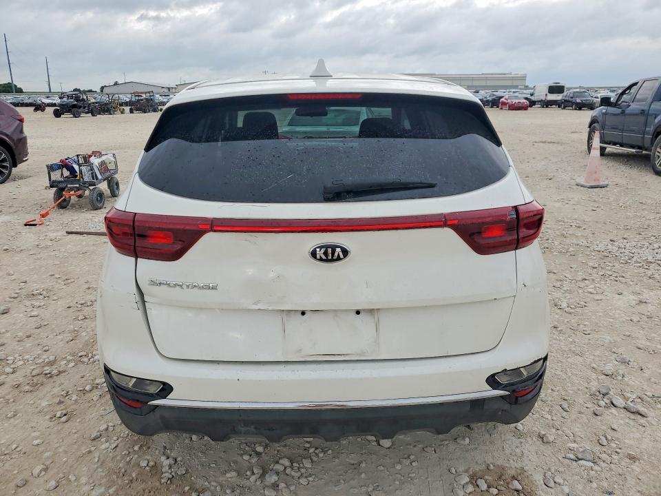 2022 Kia Sportage VIN KNDPM3AC7N7991872 COPART salvage auction — REAR END, TX - SALVAGE VEHICLE TITLE (P), sold $5,400 on 2026-07-16 (photo 6)