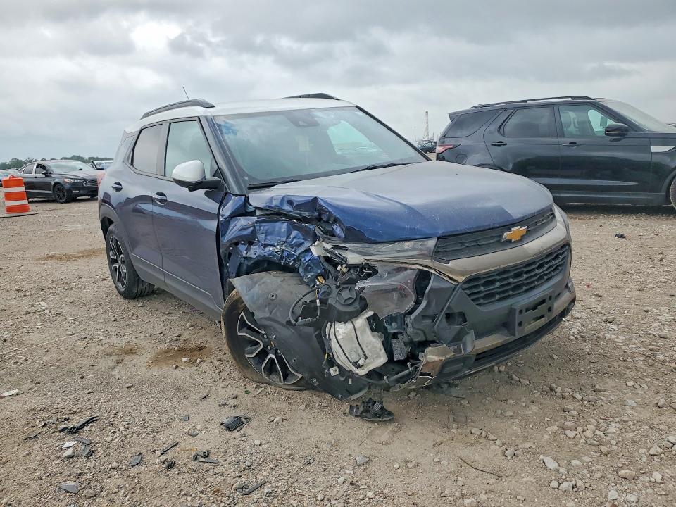 2022 Chevrolet VIN KL79MVSL2NB020646 COPART salvage auction — FRONT END, Tx - Salvage Vehicle Title, sold $3,300 on 2026-07-09 (photo 4)