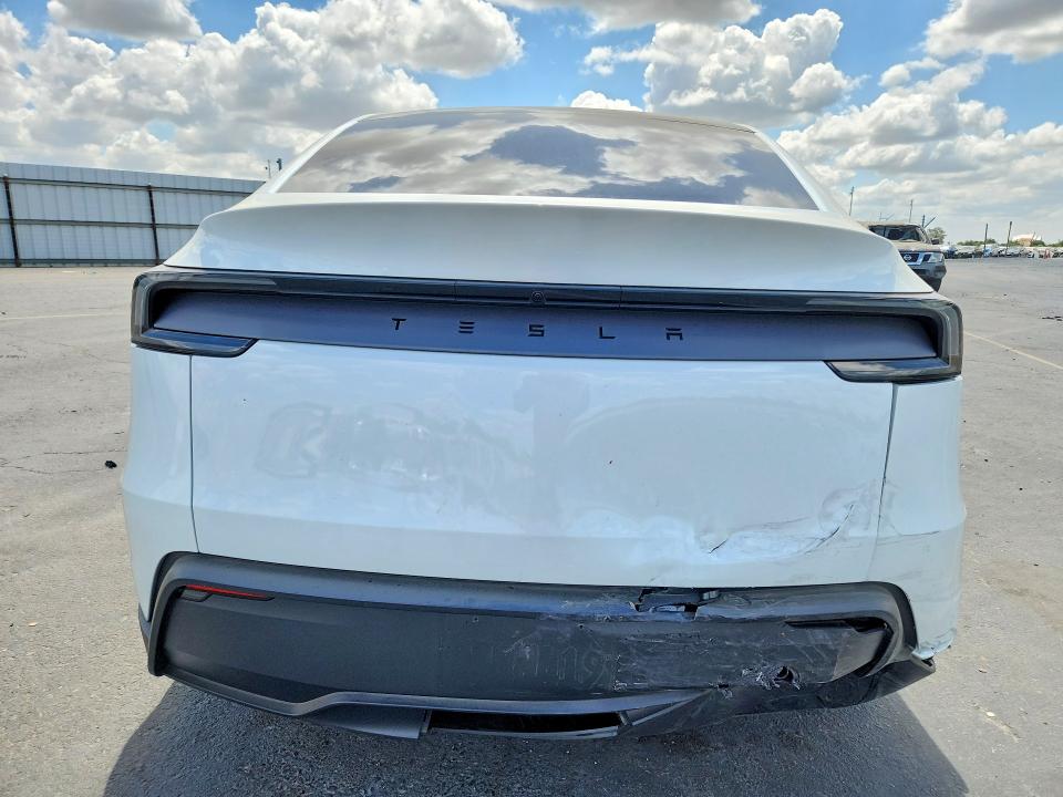 2026 Tesla Model y VIN 7SAYGDED2TF585321 COPART salvage auction — FRONT END, Ca - Salvage Certificate, sold $19,100 on 2026-07-13 (photo 6)