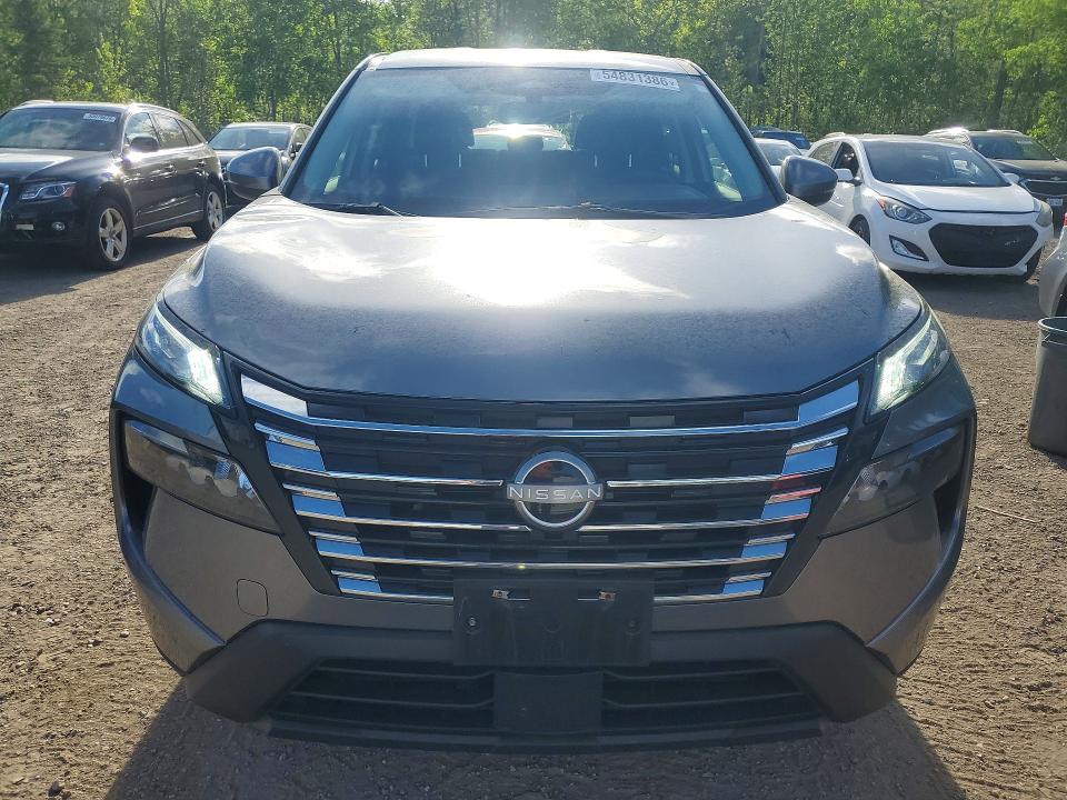 2025 Nissan Rogue VIN JN8BT3AB0SW166198 COPART salvage auction — REAR END, On - Permit No Brand - Unfit, sold $12,800 on 2026-07-14 (photo 5)