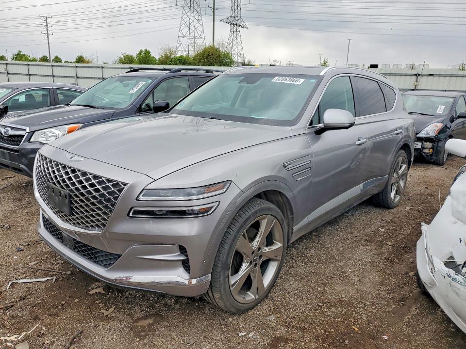 2021 Genesis Gv80 VIN KMUHBDSB6MU035639 — COPART salvage auction photo