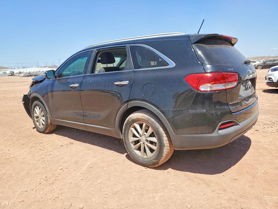 2018 Kia Sorento VIN 5XYPG4A51JG393935 COPART salvage auction — FRONT END, AZ - CERT OF TITLE - SALVAGE, sold $2,650 on 2026-07-14 (photo 2)