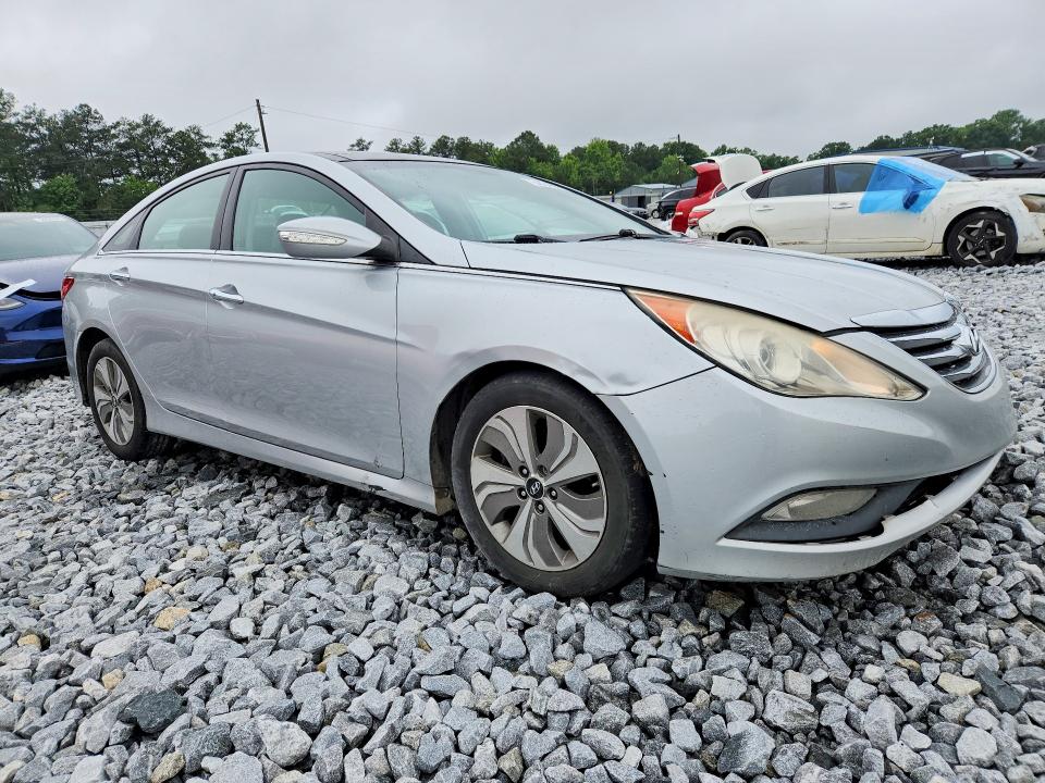2014 Hyundai Sonata VIN 5NPEC4AC6EH843952 COPART salvage auction — FRONT END, Ga - Cert Of Title-Salvage, sold $475 on 2026-07-28 (photo 4)
