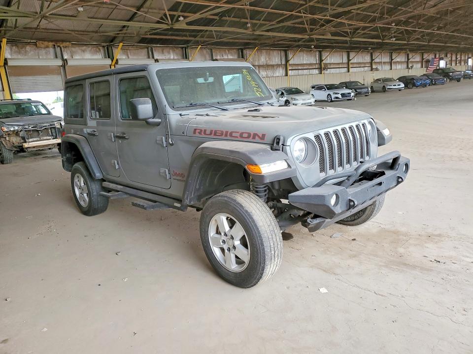 2021 Jeep Wrangler unlimited VIN 1C4HJXFN1MW610083 COPART salvage auction — BURN, IN - CERTIFICATE OF TITLE, sold $8,500 on 2026-08-26 (photo 4)