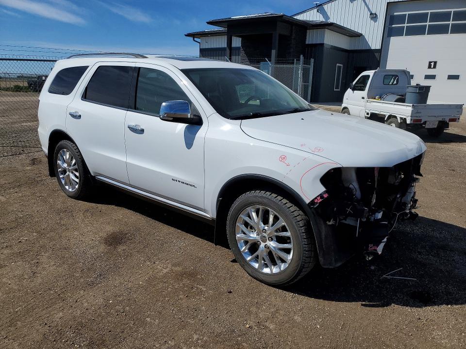 2015 Dodge Durango VIN 1C4RDJEG0FC810596 COPART salvage auction — FRONT END, AB - BOS - SALVAGE, sold $3,600 on 2026-07-02 (photo 4)