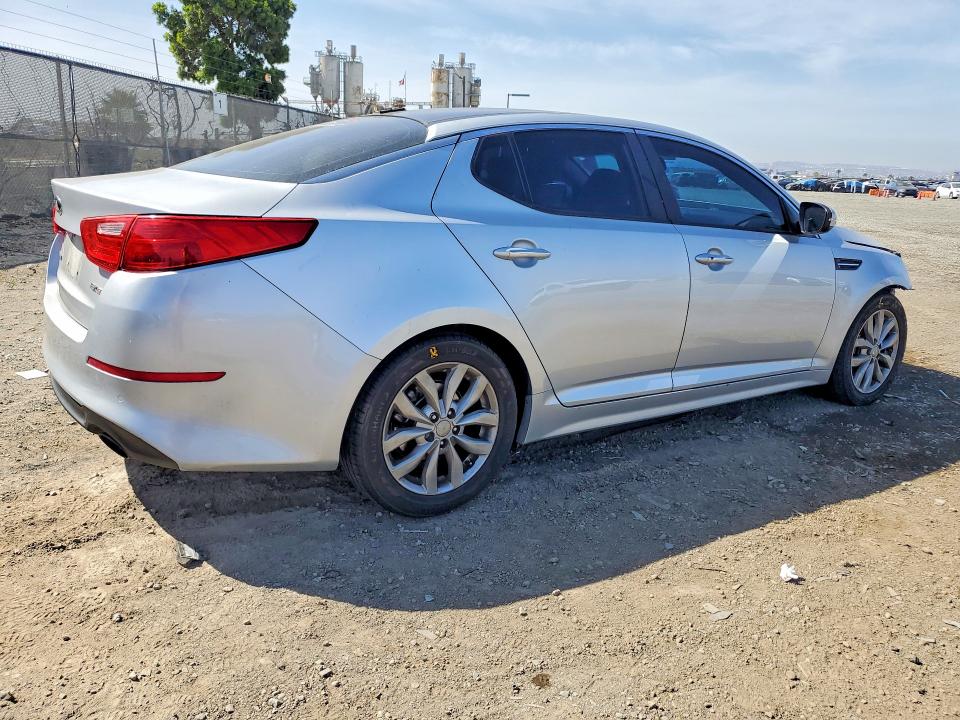 2015 Kia Optima VIN 5XXGN4A76FG356835 COPART salvage auction — FRONT END, CA - SALVAGE CERTIFICATE, sold $1,000 on 2026-07-24 (photo 3)
