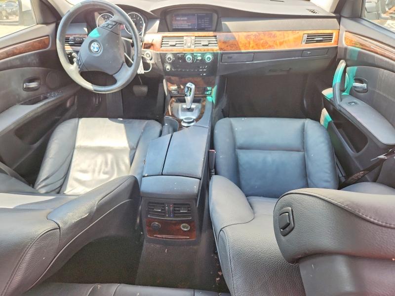 2008 BMW 5 series VIN WBANV93588CZ69488 COPART salvage auction — FRONT END, Ny - Certificate Of Title (P), sold $550 on 2026-07-02 (photo 8)