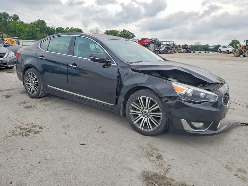 2014 Kia Cadenza VIN KNALN4D7XE5145339 COPART salvage auction — FRONT END, Ky - Cert Of Title-Salvage, sold $1,200 on 2026-07-20 (photo 4)
