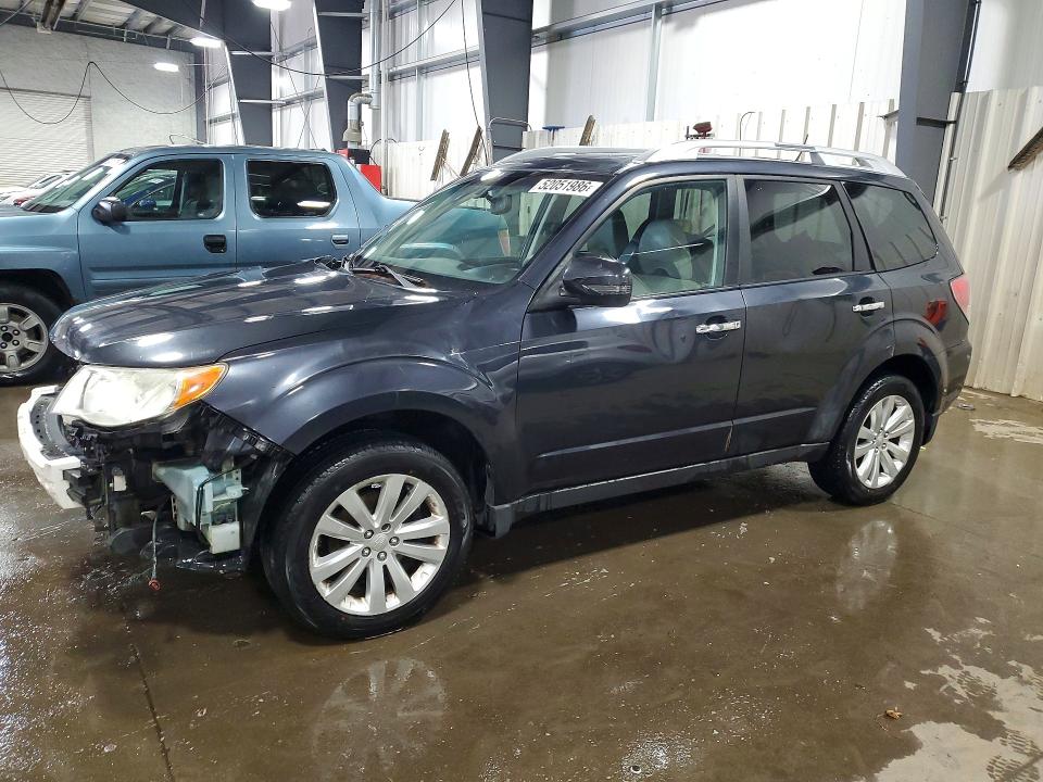 2011 Subaru Forester VIN JF2SHAHC2BH733033 COPART salvage auction — FRONT END, MN - CERT OF TITLE-PRIOR SALVAGE, sold $225 on 2026-07-28 (photo 1)