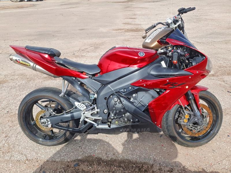 2004 Yamaha Yzf VIN JYARN13Y14A000326 COPART salvage auction — SIDE, Co - Salvage Title, sold $1,500 on 2026-07-09 (photo 1)