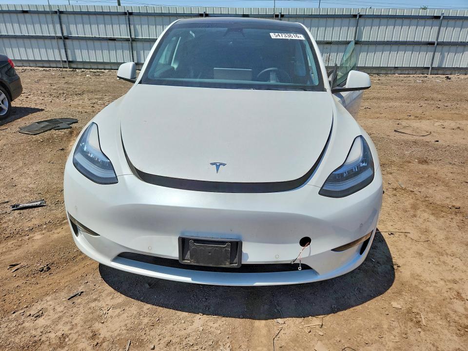 2021 Tesla Model y VIN 5YJYGDEE2MF253094 COPART salvage auction — REAR END, Il - Salvage Certificate, sold $375 on 2026-07-28 (photo 5)
