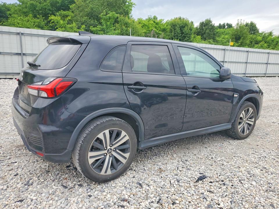 2021 Mitsubishi Outlander VIN JA4APUAU5MU033139 COPART salvage auction — HAIL, Ar - Cert Of Title-Salvage, sold $4,000 on 2026-07-20 (photo 3)