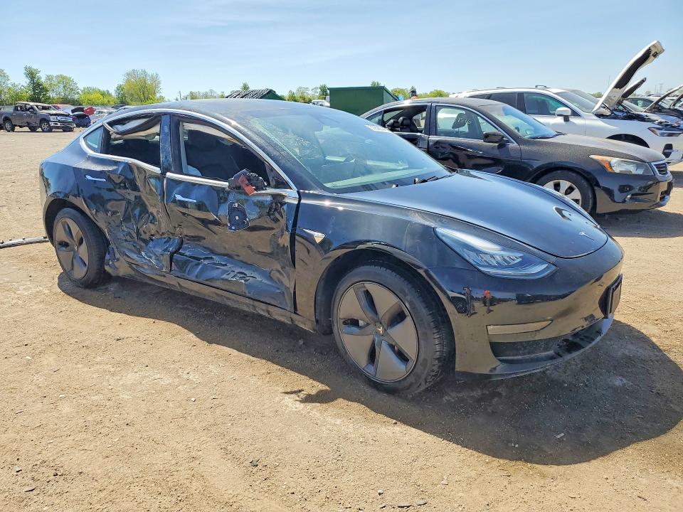 2019 Tesla Model 3 VIN 5YJ3E1EA1KF395364 COPART salvage auction — SIDE, IL - SALVAGE CERTIFICATE, sold $775 on 2026-07-28 (photo 4)