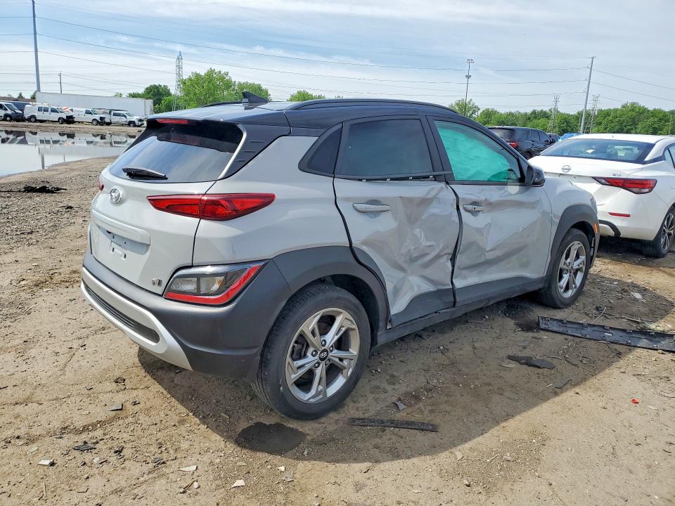 2022 Hyundai Kona VIN KM8K6CAB8NU914906 COPART salvage auction — SIDE, Mi - Scrap Certificate Of Title, sold $4,550 on 2026-07-17 (photo 3)