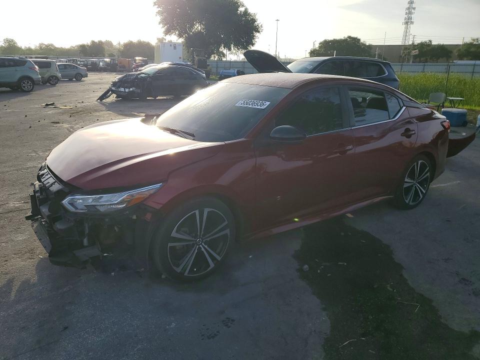 2021 Nissan VIN 3N1AB8DV7MY211391 COPART salvage auction — FRONT END, Fl - Certificate Of Destruction, sold $2,700 on 2026-07-02 (photo 1)