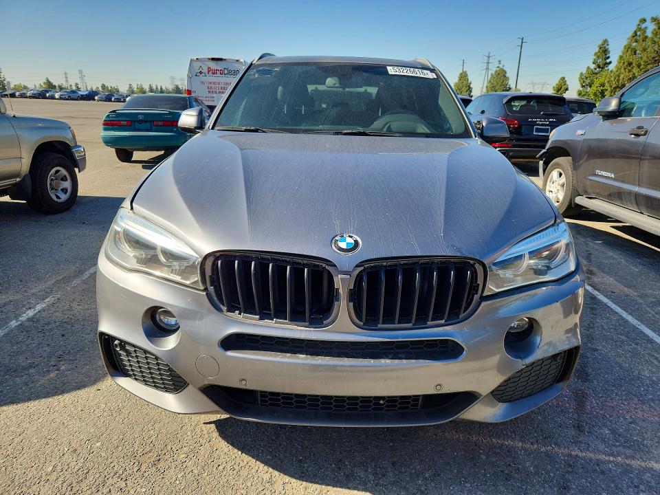 2014 BMW X5 VIN 5UXKR2C52E0H32480 COPART salvage auction — MINOR DENT/SCRATCHES, Ca - Dis/Dlr/Exp Only Clean Title, sold $2,500 on 2026-07-02 (photo 5)