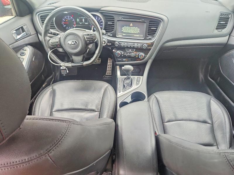 2014 Kia VIN 5XXGR4A63EG268402 COPART salvage auction — FRONT END, Fl - Cert Of Title Slvg Rebuildable, sold $1,250 on 2026-07-07 (photo 8)