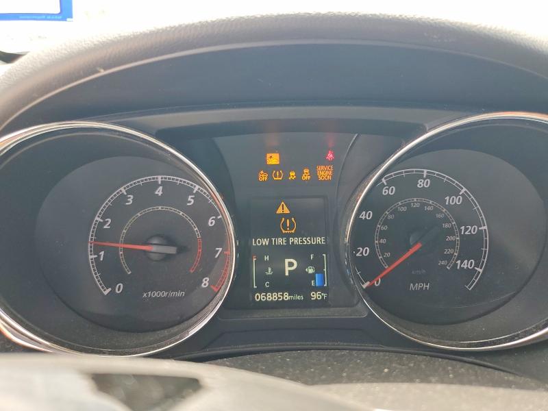 2021 Mitsubishi Outlander VIN JA4APVAU7MU024657 COPART salvage auction — FRONT END, Tx - Salvage Vehicle Title, sold $5,700 on 2026-07-02 (photo 9)