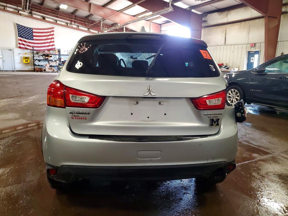 2017 Mitsubishi VIN JA4AP3AU5HZ001746 COPART salvage auction — FRONT END, Fl - Cert Of Title Slvg Rebuildable, sold $450 on 2026-07-17 (photo 6)