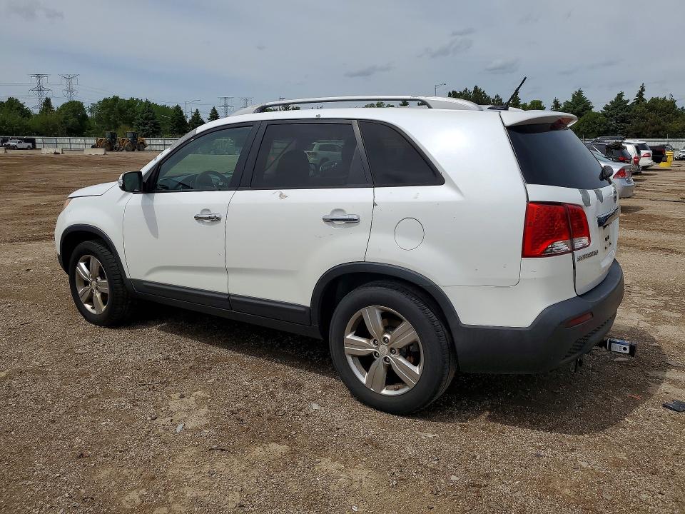 2013 Kia Sorento VIN 5XYKU4A25DG341768 COPART salvage auction — FRONT END, Il - Salvage Certificate, sold $450 on 2026-07-21 (photo 2)
