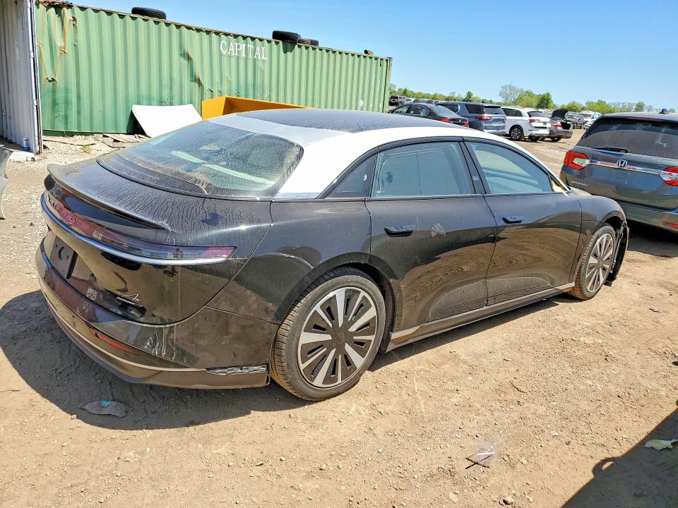 2023 Lucid VIN 50EA1TEA1PA005258 COPART salvage auction — UNDERCARRIAGE, Il - Salvage Certificate, sold $10,100 on 2026-07-16 (photo 3)