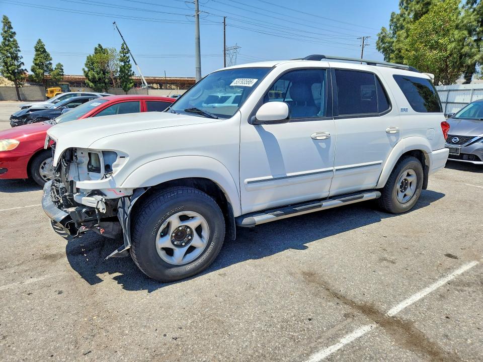 2005 Toyota Sequoia VIN 5TDZT34A65S245599 COPART salvage auction — FRONT END, Ca - Salvage Certificate, sold $2,100 on 2026-07-07 (photo 1)