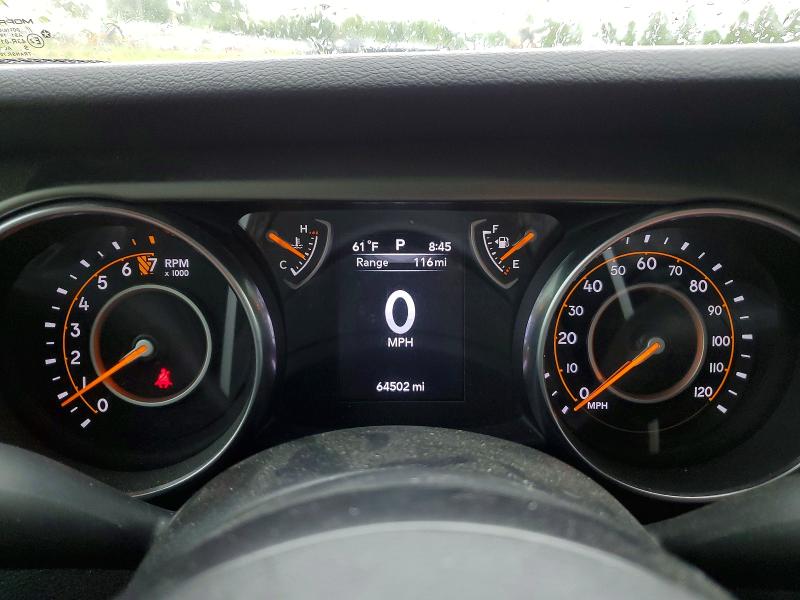 2020 Jeep Wrangler unlimited VIN 1C4HJXDG4LW184120 COPART salvage auction — MINOR DENT/SCRATCHES, Mo - Certificate Of Title, sold $17,700 on 2026-07-02 (photo 9)