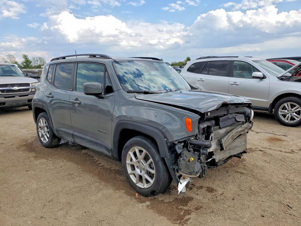 2020 Jeep Renegade VIN ZACNJABB8LPL49586 COPART salvage auction — FRONT END, Il - Salvage Certificate, sold $1,250 on 2026-07-28 (photo 4)