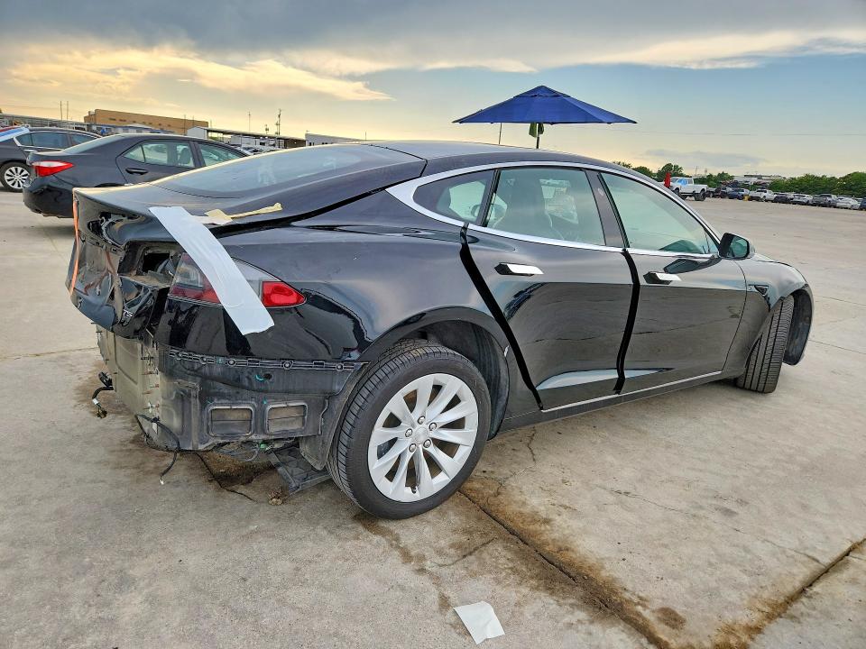 2017 Tesla Model s VIN 5YJSA1E12HF231203 COPART salvage auction — REAR END, Tx - Certificate Of Title, sold $4,650 on 2026-07-09 (photo 3)