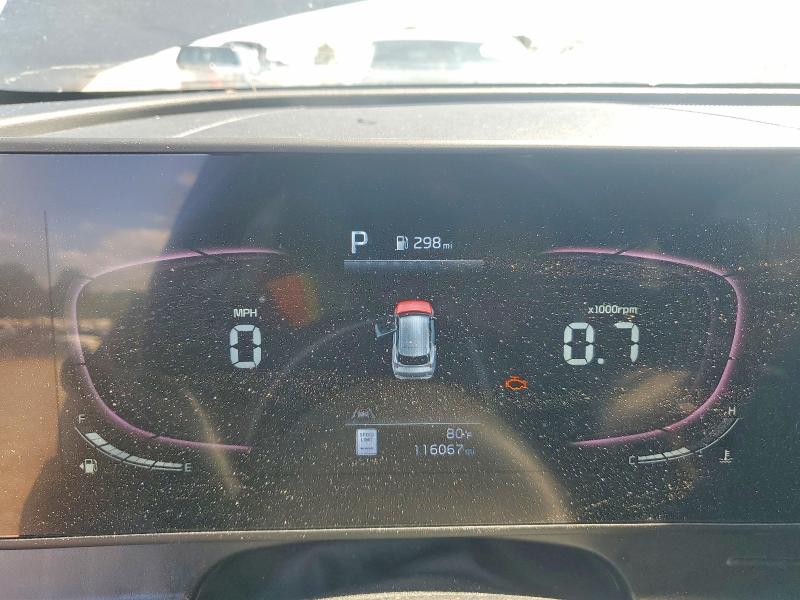 2023 Kia Sportage VIN KNDPV3AF0P7103683 COPART salvage auction — FRONT END, Ar - Cert Of Title-Salvage, sold $6,300 on 2026-07-20 (photo 9)