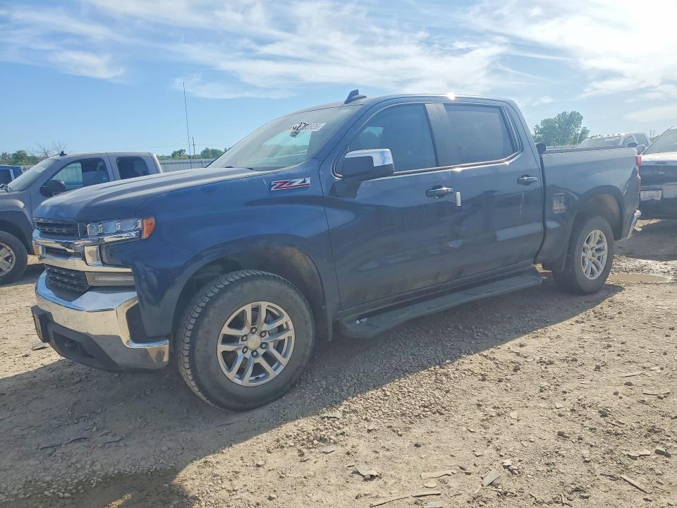 2021 Chevrolet Silverado VIN 3GCUYDED3MG332528 COPART salvage auction — REAR END, Ks - Cert Of Title-Salvage, sold $12,800 on 2026-07-02 (photo 1)