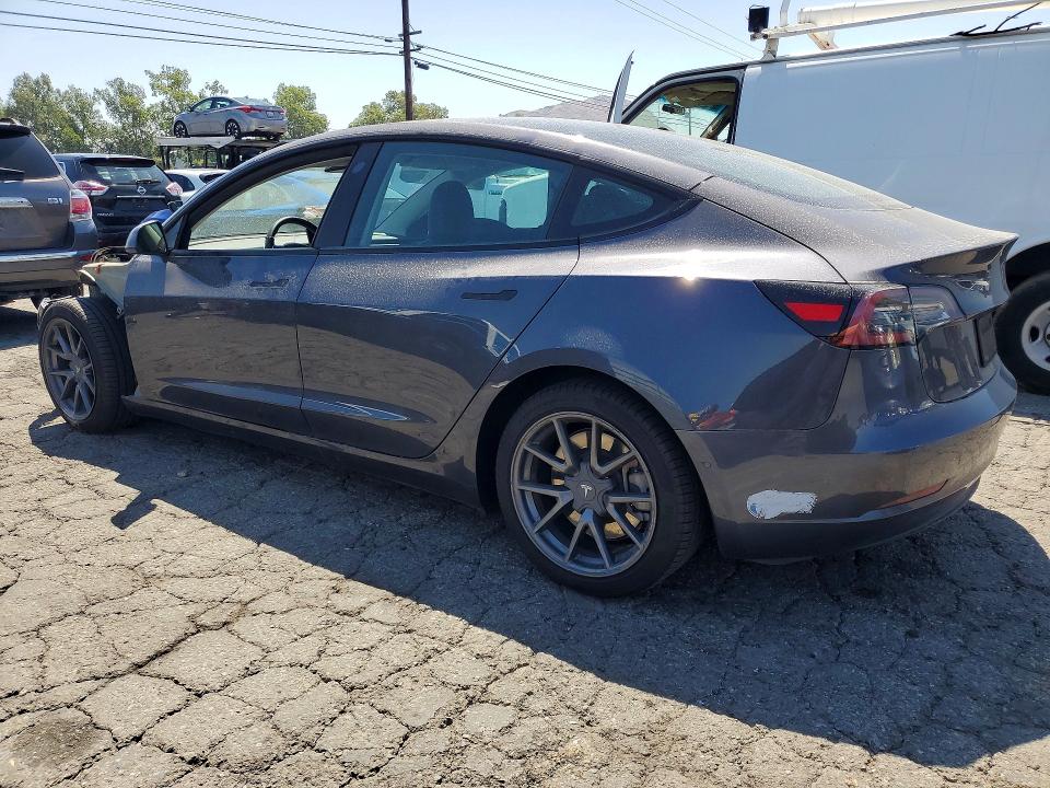 2021 Tesla VIN 5YJ3E1EB9MF997859 COPART salvage auction — FRONT END, Ca - Salvage Certificate, sold $5,300 on 2026-07-13 (photo 2)
