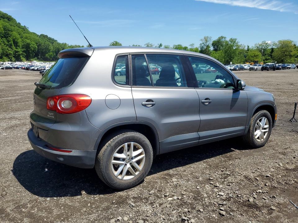 2011 Volkswagen Tiguan VIN WVGBV7AX2BW513034 COPART salvage auction — SIDE, Ny - Mv-907A Salvage Certificate, sold $475 on 2026-07-07 (photo 3)