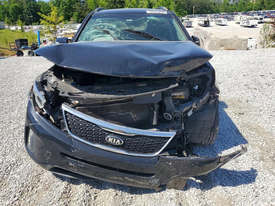 2014 Kia VIN 5XYKT3A64EG427624 COPART salvage auction — FRONT END, GA - CERT OF TITLE-SALVAGE, sold $375 on 2026-07-27 (photo 5)