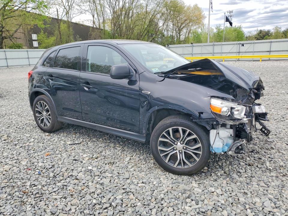 2017 Mitsubishi Outlander VIN JA4AR3AU2HZ034729 COPART salvage auction — FRONT END, Co - Bill Of Sale-Parts Only, sold $450 on 2026-07-06 (photo 4)