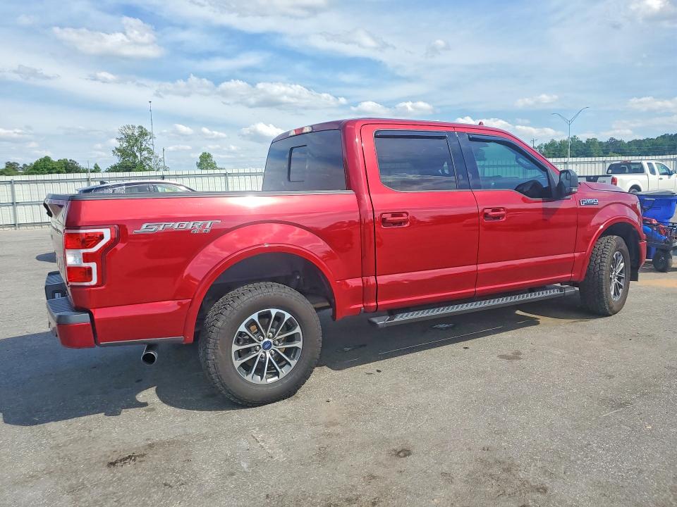 2018 Ford VIN 1FTEW1E58JFE74887 COPART salvage auction — FRONT END, Nc - Salvage Certificate Of Title, sold $12,300 on 2026-07-02 (photo 3)