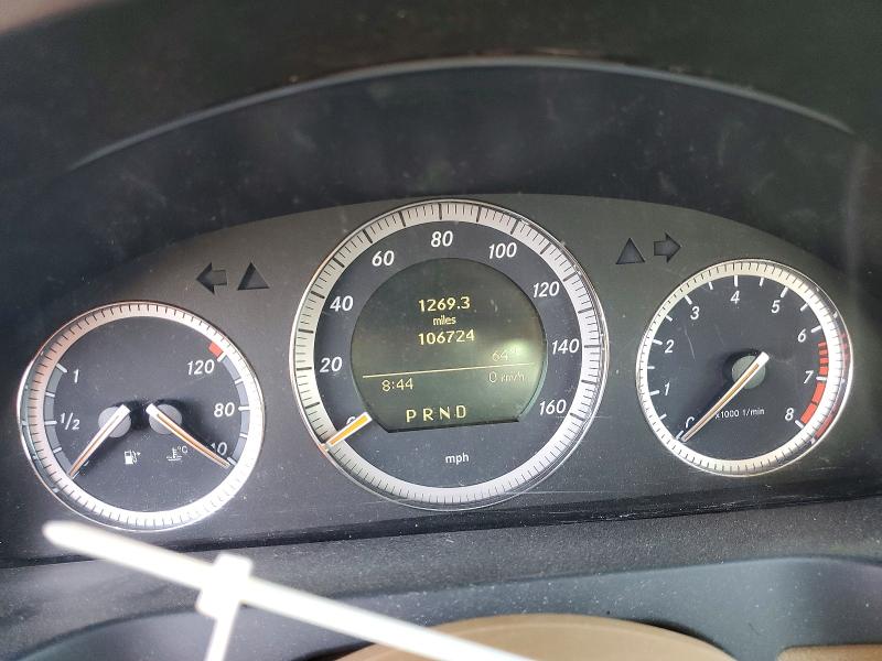2008 Mercedes-benz C class VIN WDDGF81X08F138319 COPART salvage auction — REAR END, Co - Public - Salvage Title, sold $725 on 2026-07-07 (photo 9)
