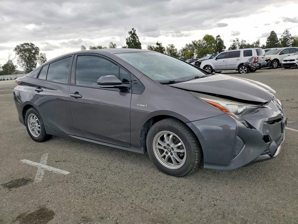 2016 Toyota Prius VIN JTDKARFU7G3513792 COPART salvage auction — FRONT END, Ca - Salvage Certificate, sold $2,050 on 2026-07-15 (photo 4)