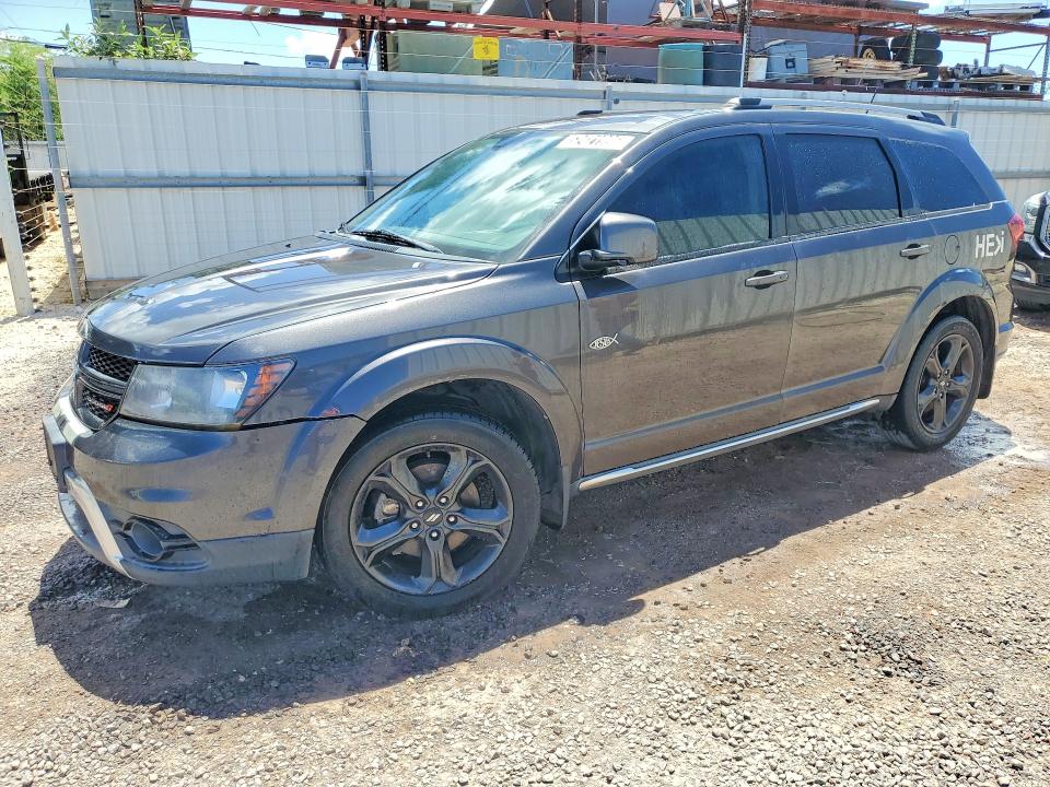 2018 Dodge Journey VIN 3C4PDCGG6JT257286 COPART salvage auction — FRONT END, Hi - Cert Of Title-Repossession, sold $2 on 2026-07-27 (photo 1)