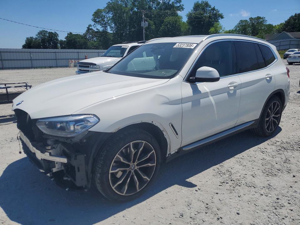 2021 BMW X3 VIN 5UXTY3C06M9H43803 — COPART salvage auction photo