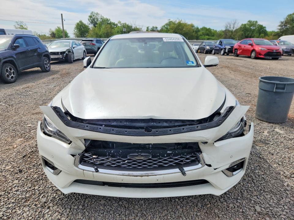2020 Infiniti VIN JN1EV7AR4LM250466 COPART salvage auction — FRONT END, Nj - Cert Of Title-Salvage, sold $6,700 on 2026-07-31 (photo 5)
