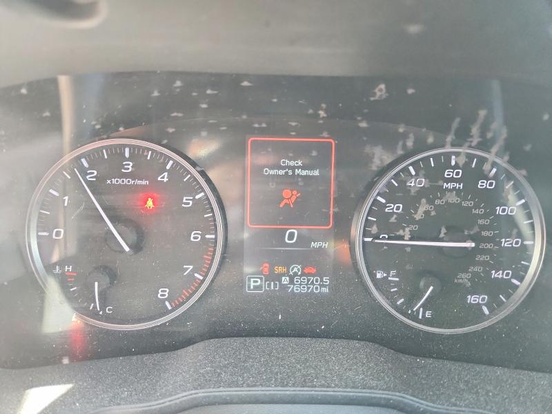 2024 Subaru VIN JF2GUADC3R8306512 COPART salvage auction — FRONT END, Tx - Salvage Vehicle Title, sold $1,250 on 2026-07-28 (photo 9)