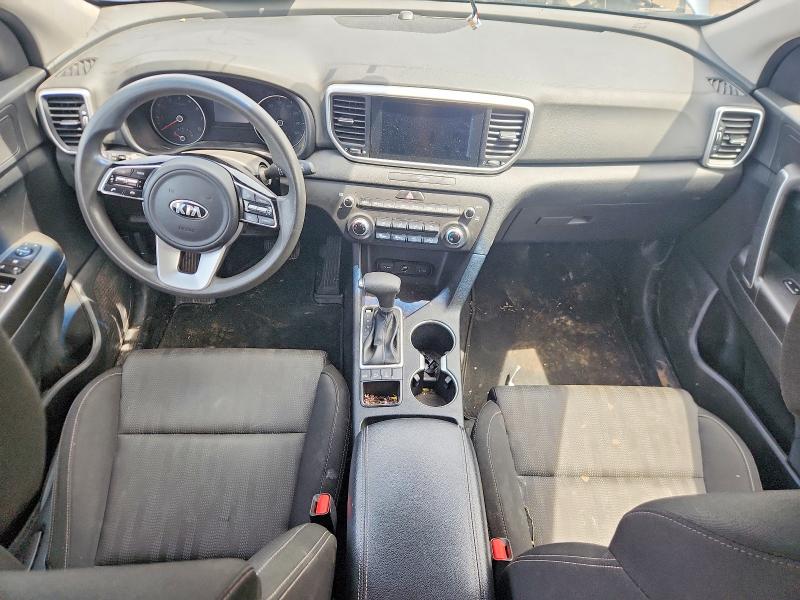 2021 Kia Sportage VIN KNDPMCACXM7862541 COPART salvage auction — VANDALISM, Il - Salvage Certificate, sold $375 on 2026-07-21 (photo 8)