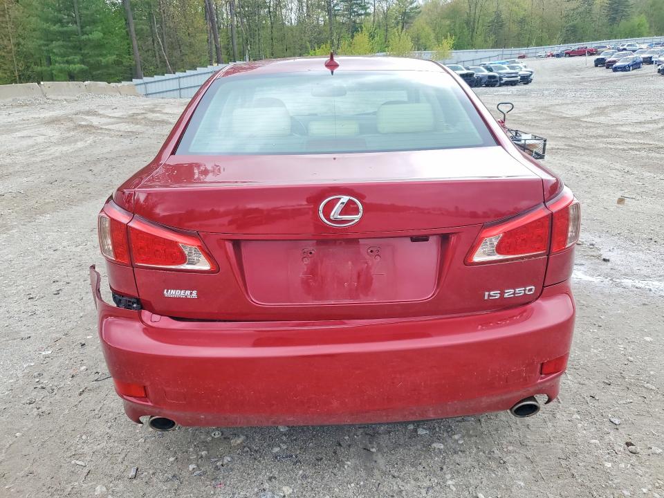 2012 Lexus Is VIN JTHBF5C27C5173182 COPART salvage auction — SIDE, Ma - Cert Of Title-Reconstrctd Coll, sold $1,050 on 2026-07-29 (photo 6)